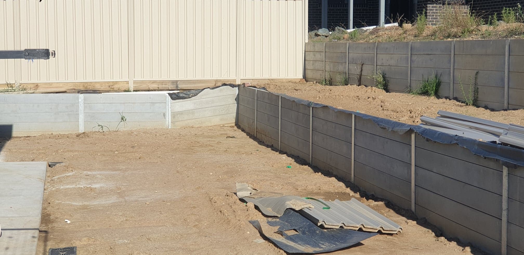 Albury Wodonga Retaining walls