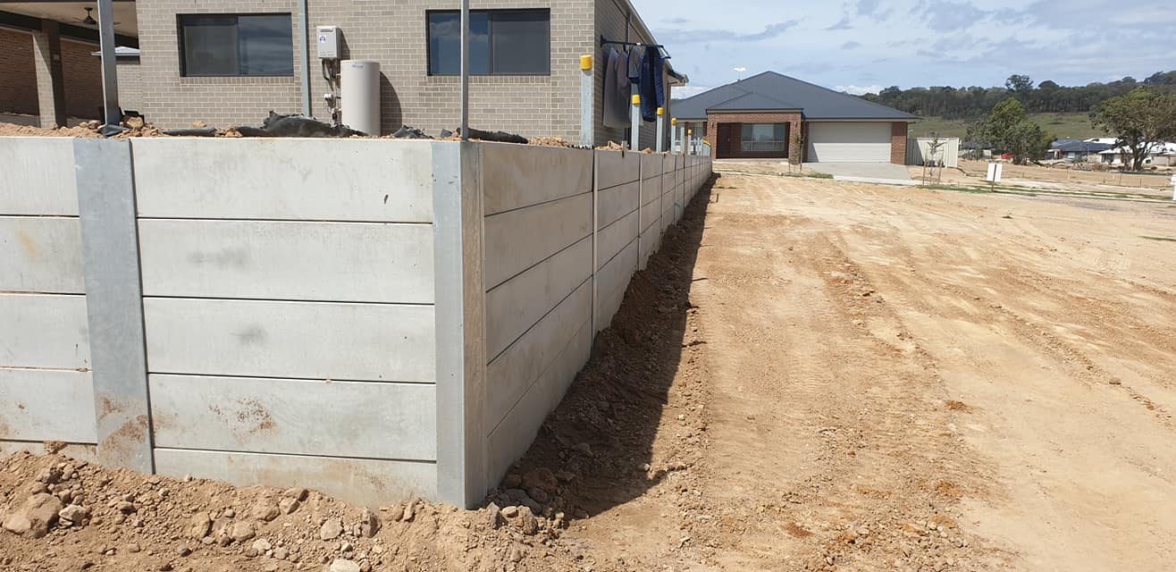 Retaining Wall Albury Wodonga