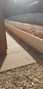 Retaining walls albury