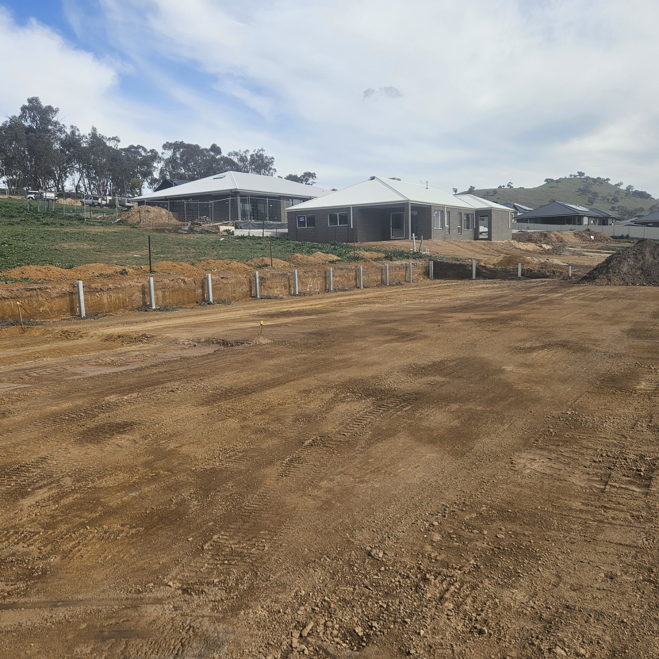 A1 tight-access excavation and site preparation