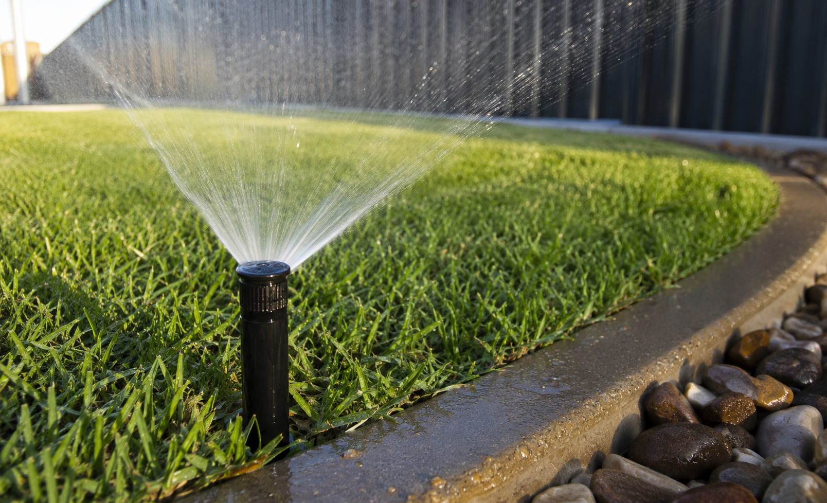 Irrigation system installation for lawns in Albury Wodonga